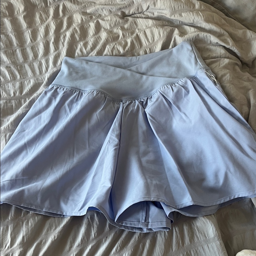Light Blue Crossover Shorts